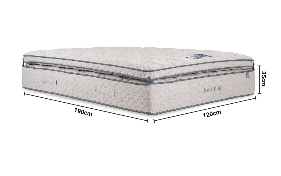 King Koil Spinal Align 4' Double Mattress dimensions