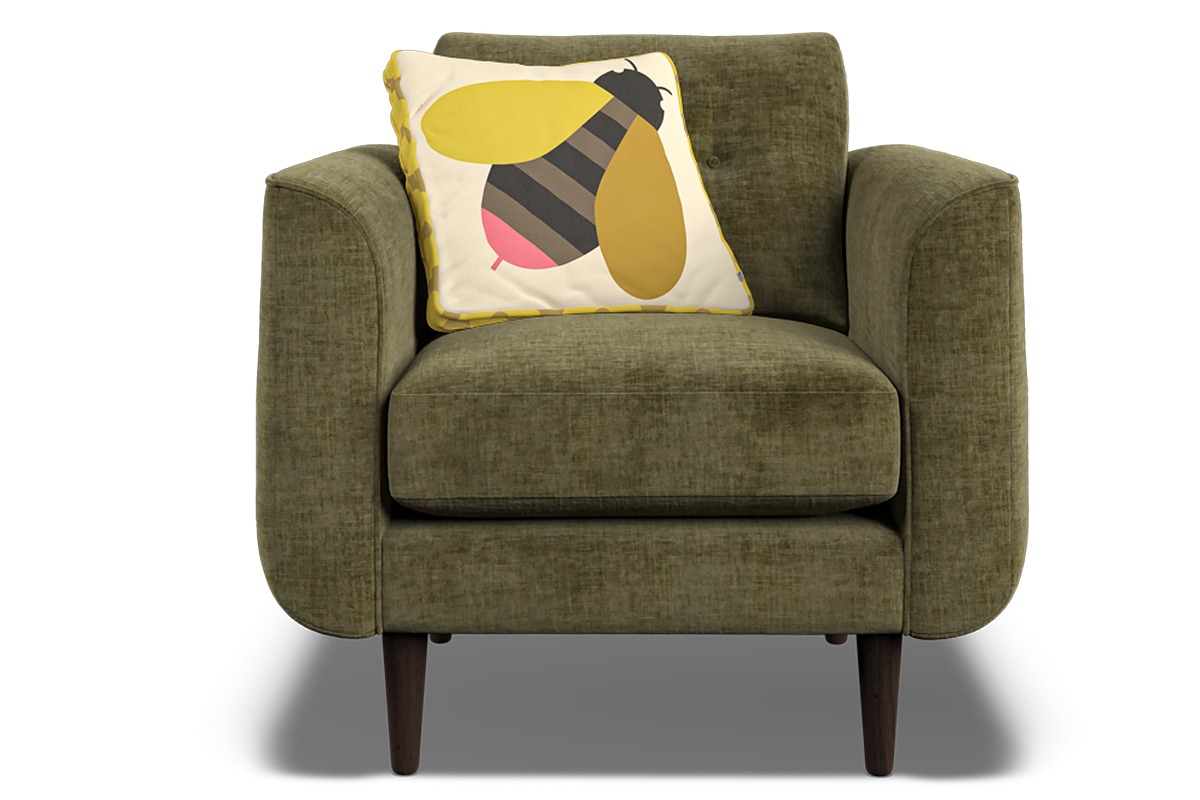 Linden Plain Armchair by Orla Kiely dimensions