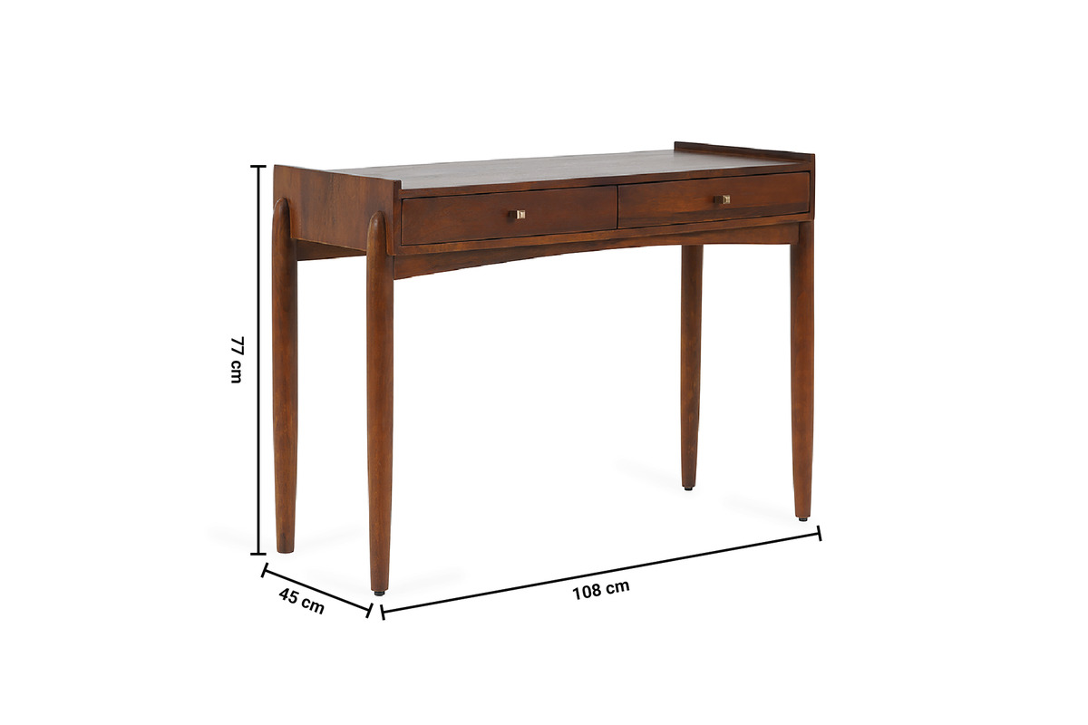 Luthor 2 Drawers Console Table dimensions