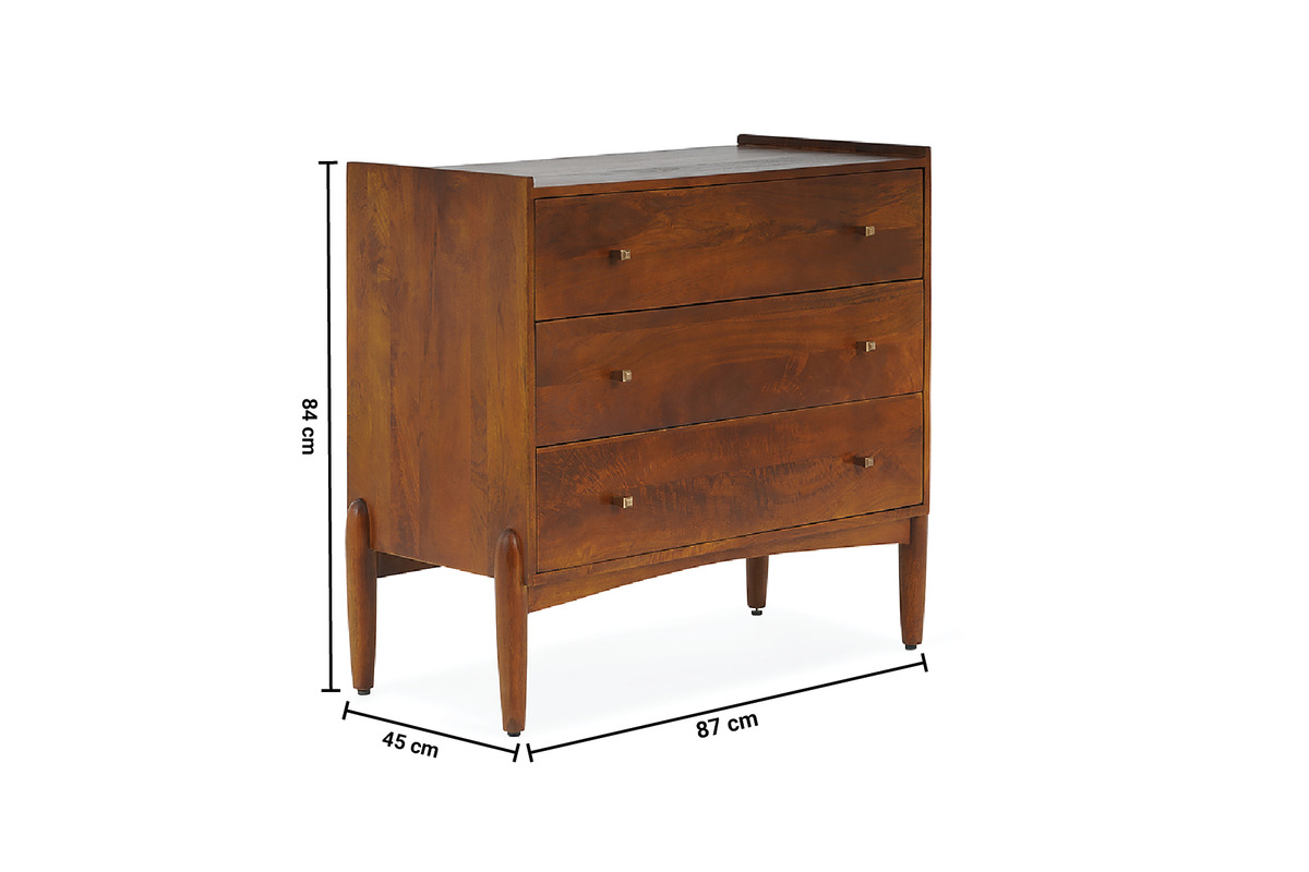 Luthor 3 Drawers Chest dimensions