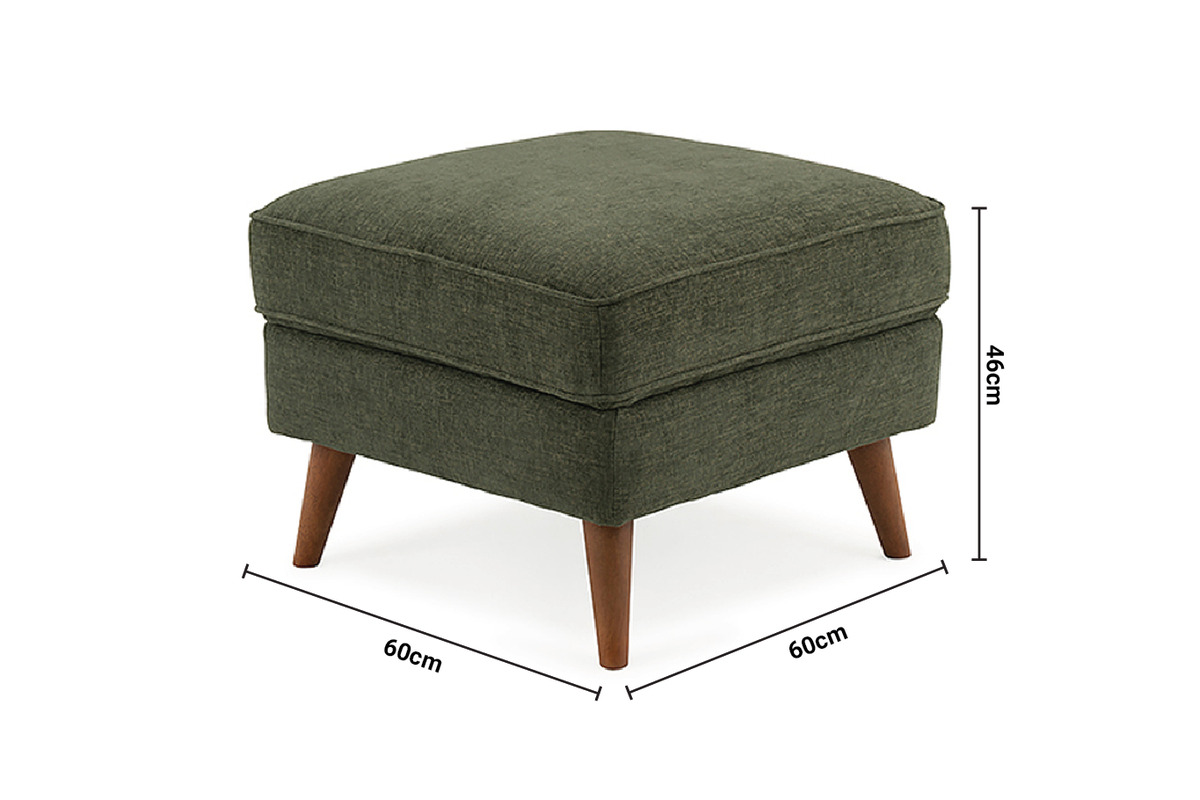 Milner Green Foostool dimensions