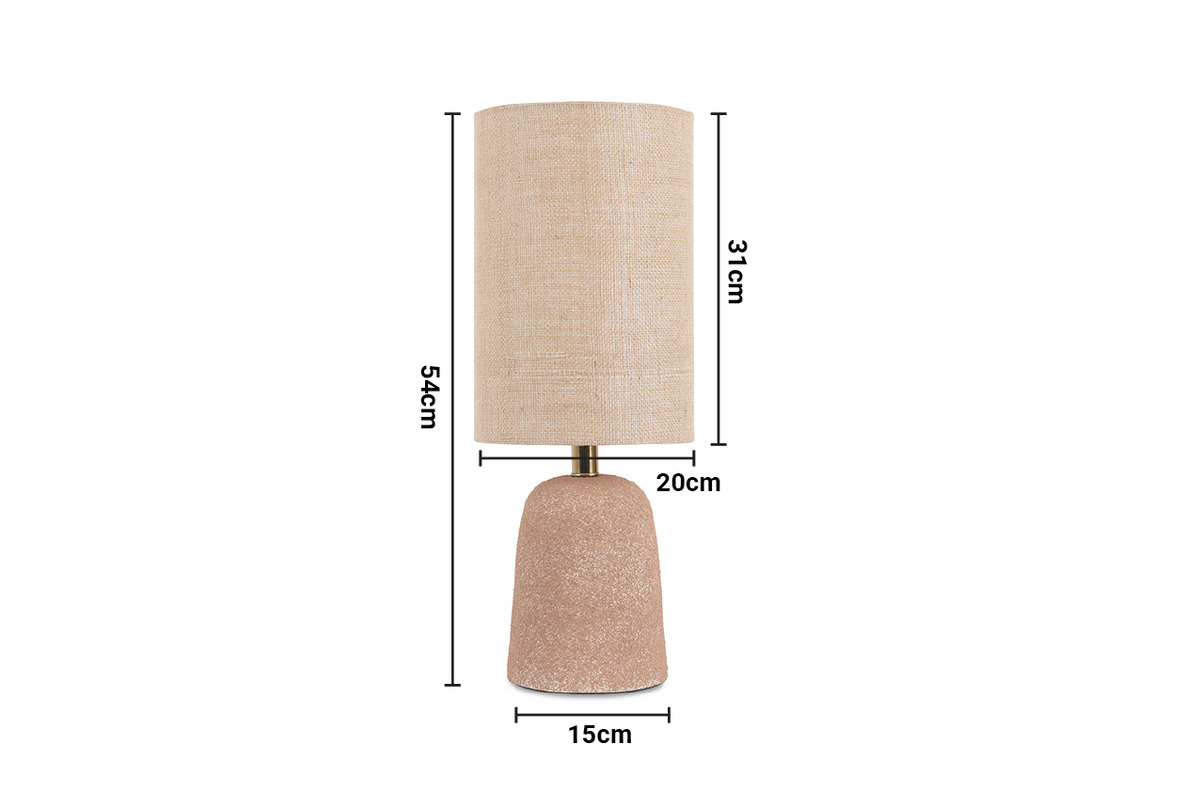 Mohave Table Lamp dimensions