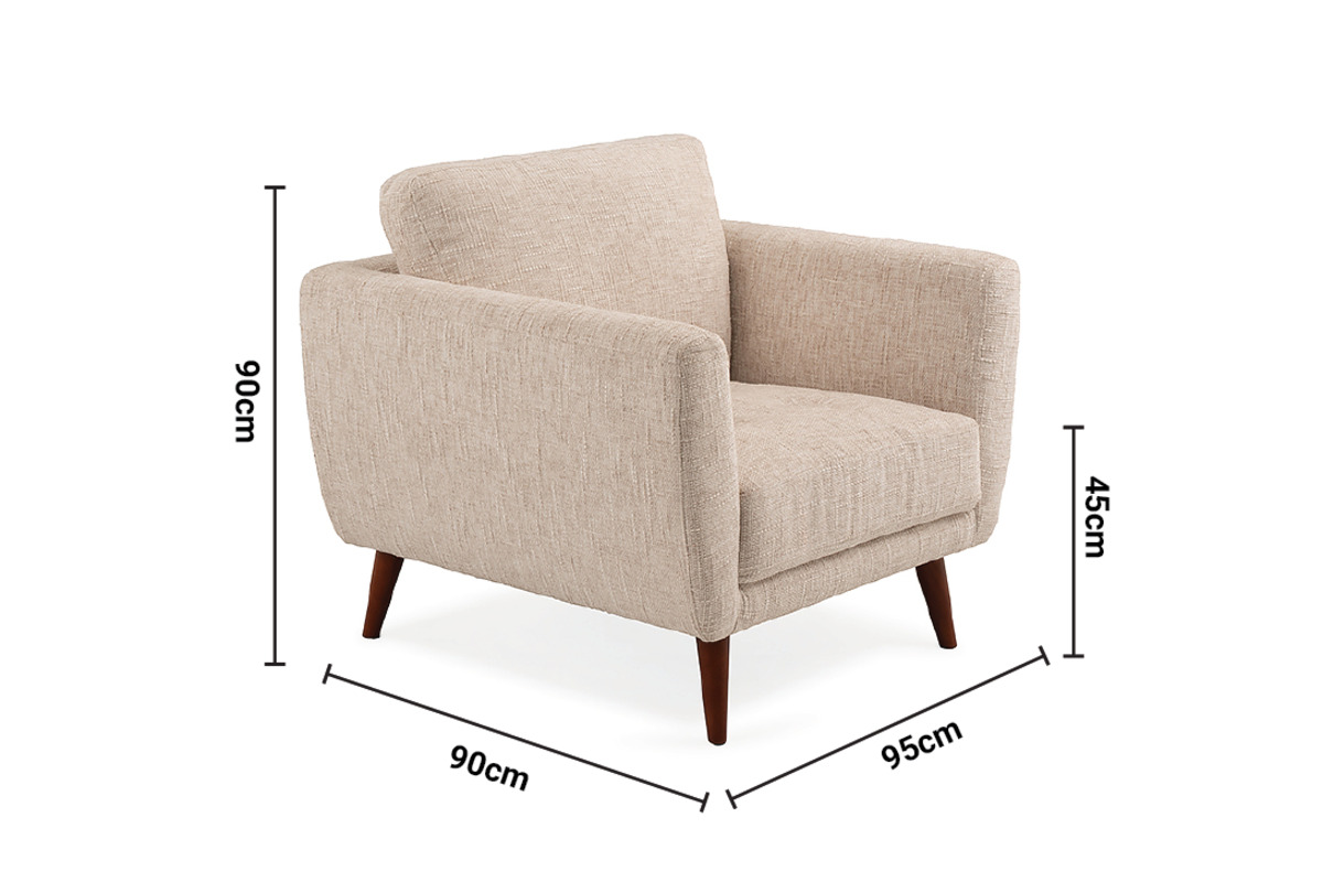 Pierce Armchair dimensions