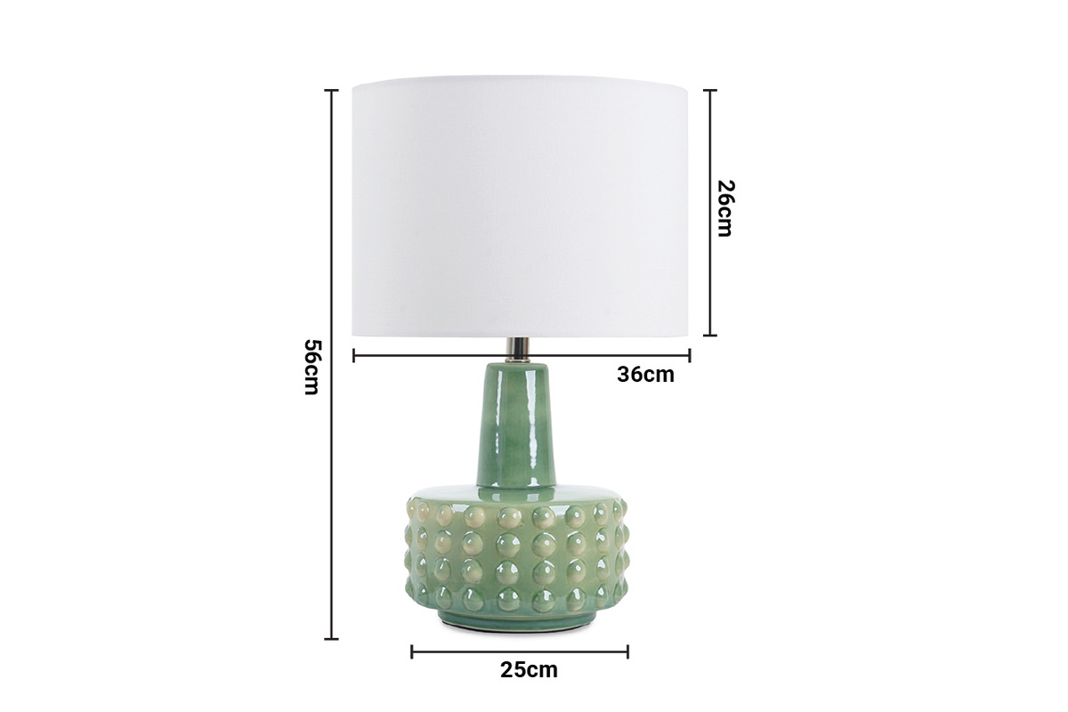 Shea Table Lamp dimensions