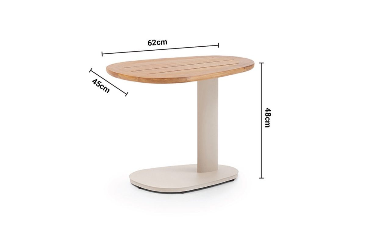 Sienna Side Table dimensions