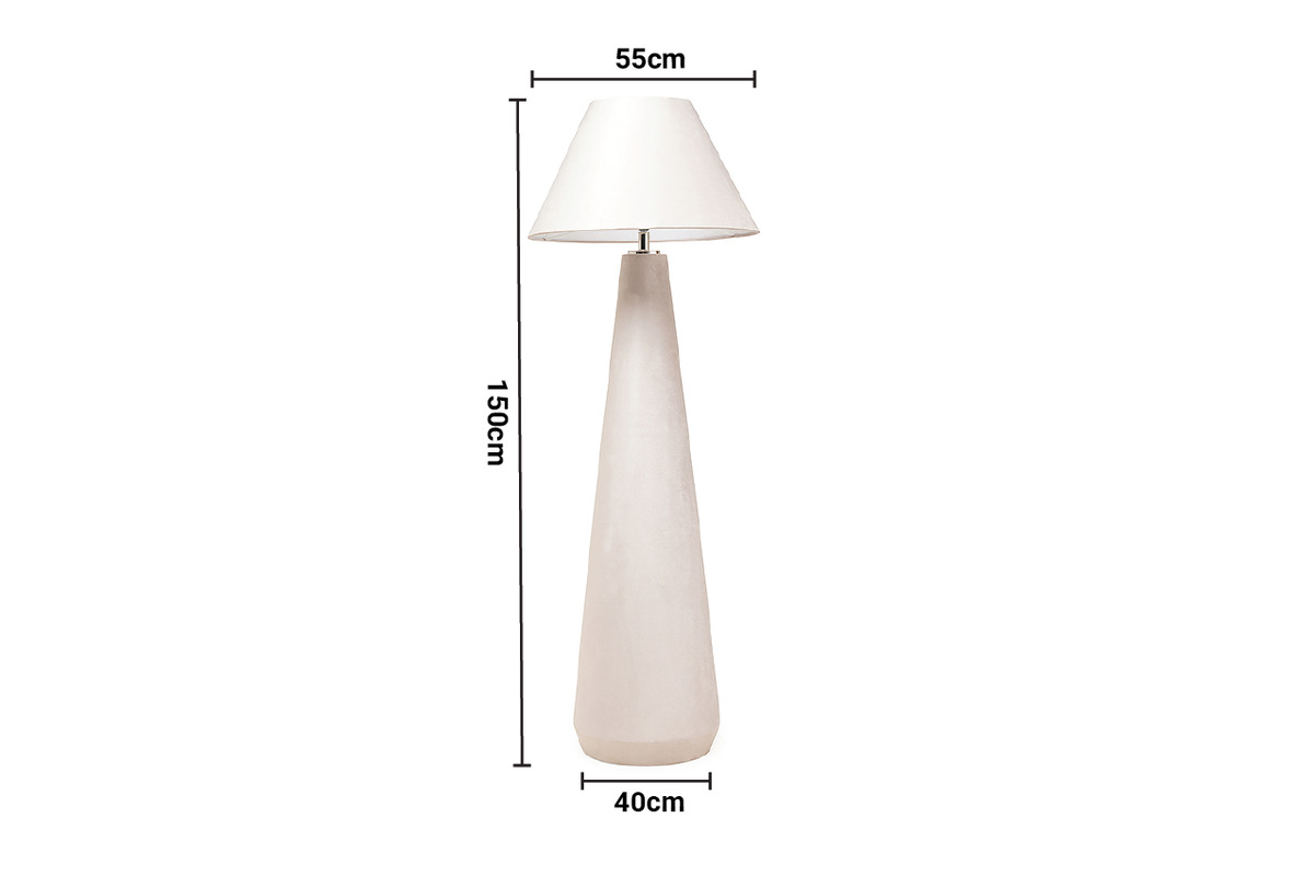 Velvet Floor Lamp dimensions